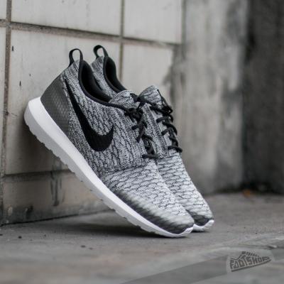 Nike Roshe NM Flyknit SE Wolf Grey/ Black- White