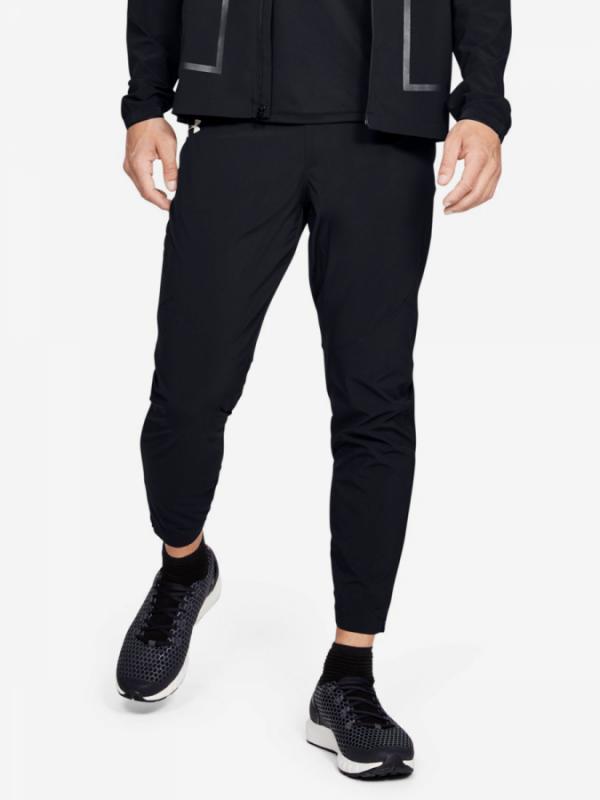 Tepláky Under Armour Run Track Pant-Blk Černá