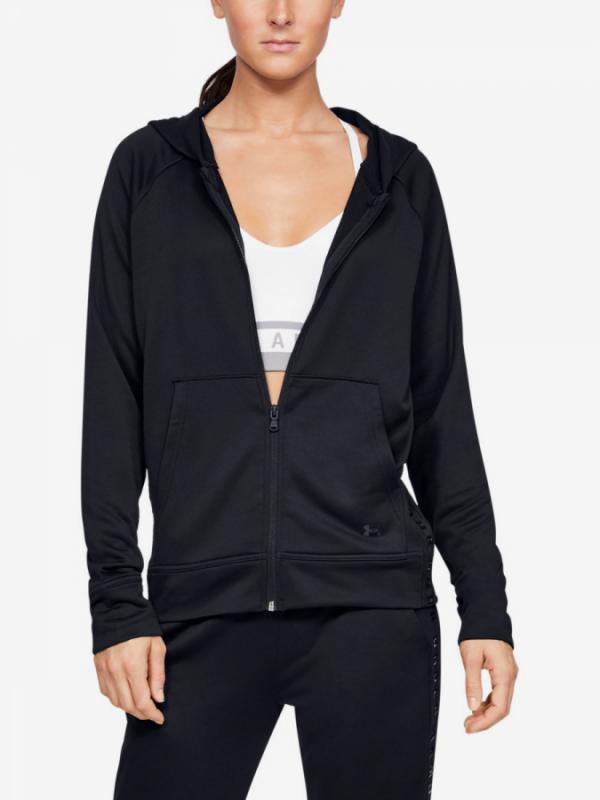Mikina Under Armour Tech Terry Fz-Blk Černá