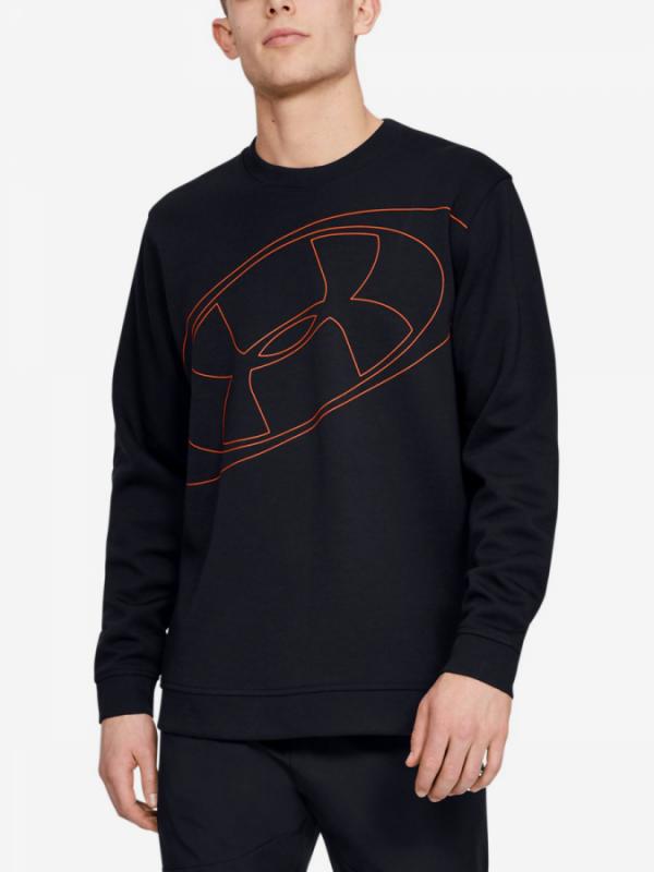 Mikina Under Armour Unstoppable 96 Crew-Blk Černá