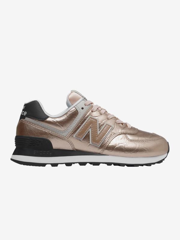 Boty New Balance WL574WER Zlatá