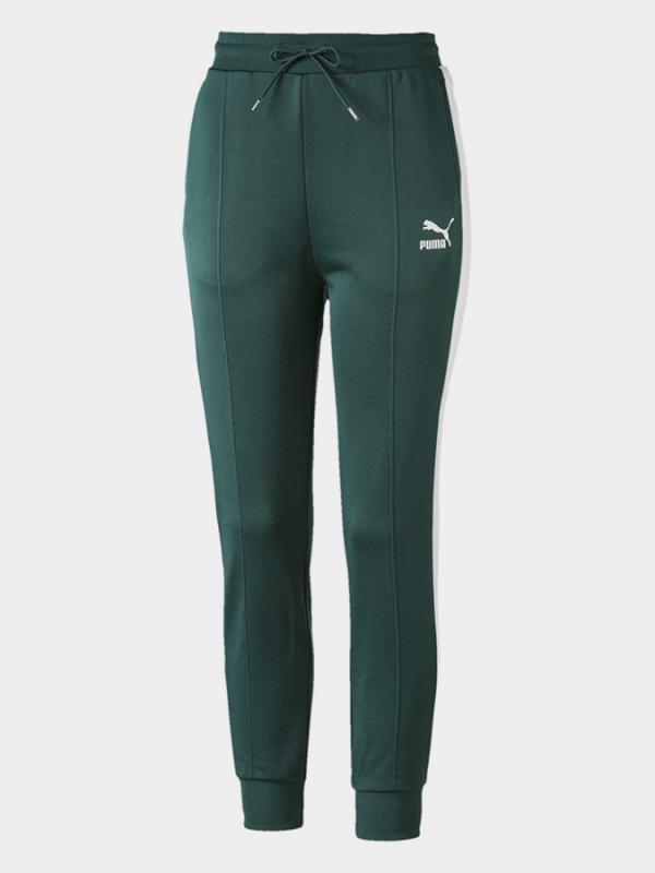 Tepláky Puma ClassicsT7 Track Pant PT Ponderosa Pine Zelená