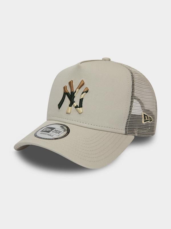 Kšiltovka New Era 940 Af Trucker Mlb Camo Infill Neyyan Šedá