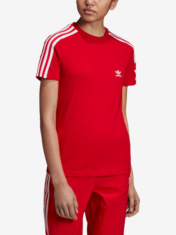 Tričko adidas Originals Lock Up Tee Červená