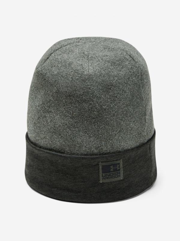 Čepice Under Armour Men\'S Cgi Fleece Beanie -Grn Šedá