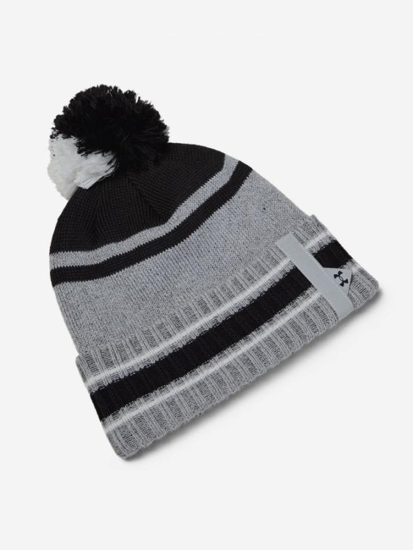 Čepice Under Armour Men\'S Pom Beanie -Gry Šedá