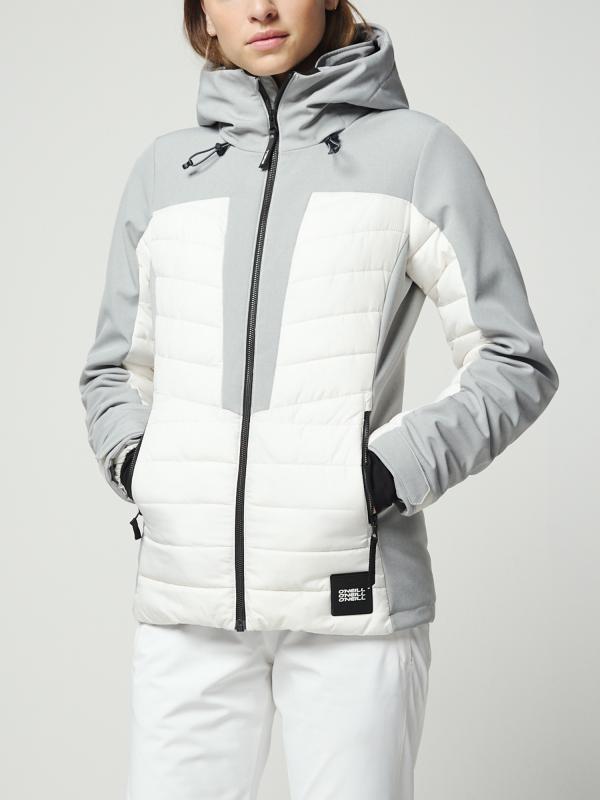 Bunda O´Neill Pw Baffle Igneous Jacket Bílá