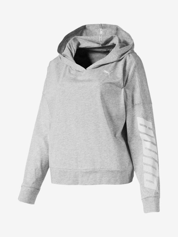 Mikina Puma Modern Sport Cover Up Šedá