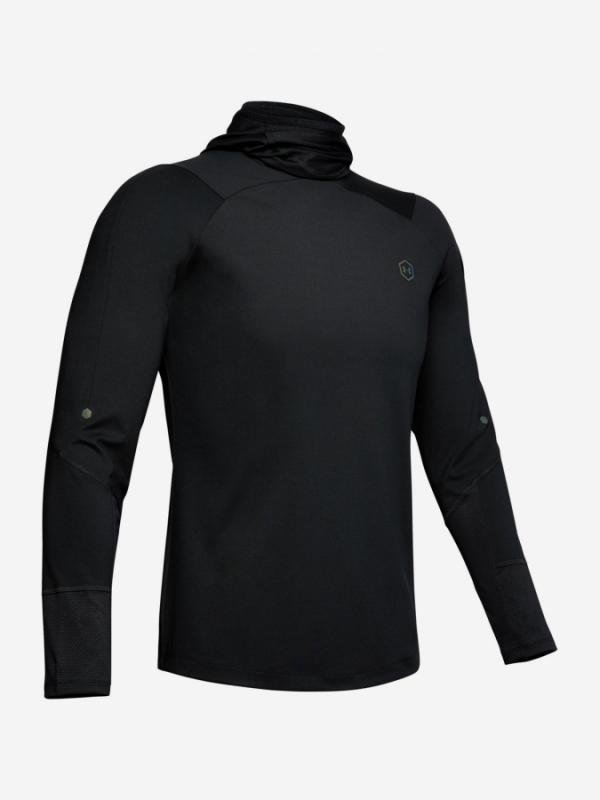 Mikina Under Armour Cg Rush Hoodie-Blk Černá
