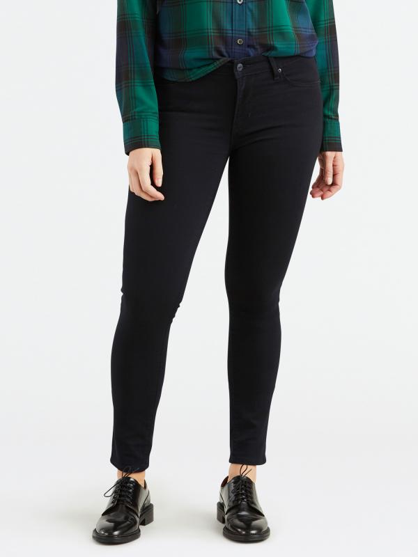 Džíny Levi's® 711 Skinny Black Sheep Černá