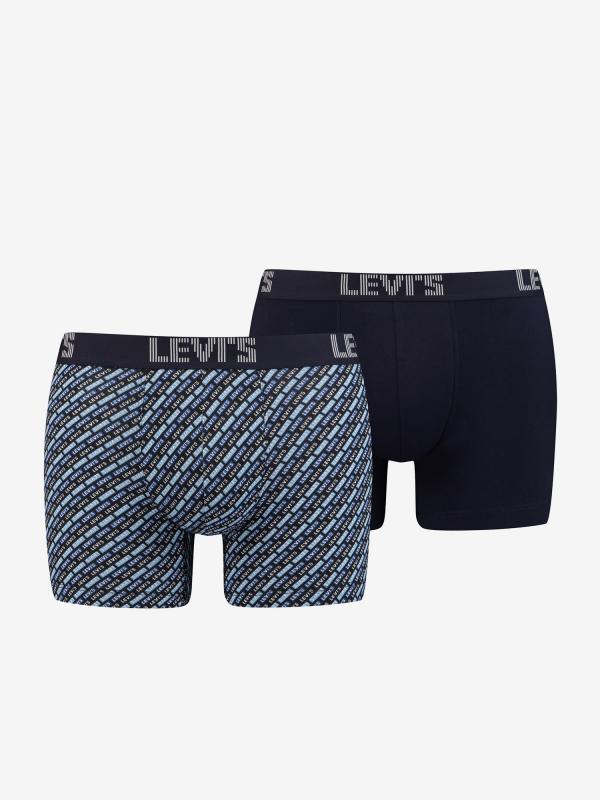 Boxerky LEVI'S Babytab Aop Boxer Brief 2 Pack Barevná