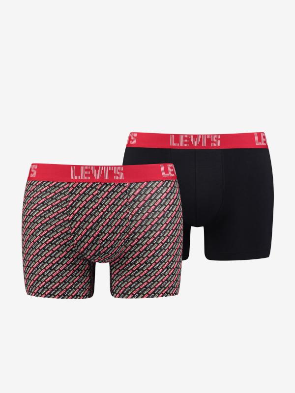 Boxerky LEVI'S Babytab Aop Boxer Brief 2 Pack Barevná