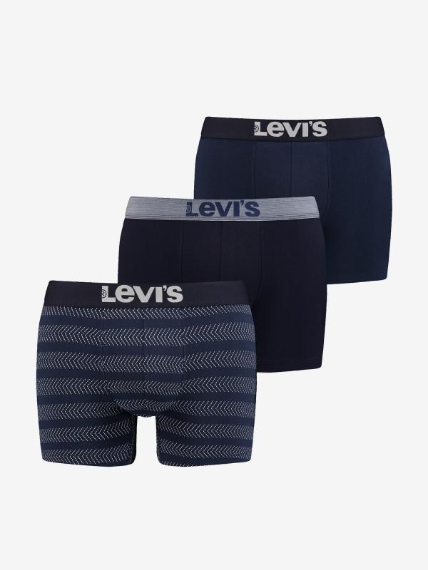 Boxerky LEVI'S Denim Inspired Giftbox 3 Pack Barevná