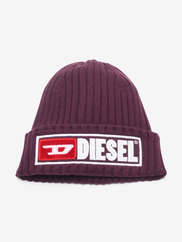Čepice Diesel K-Coder-B Berretto Fialová