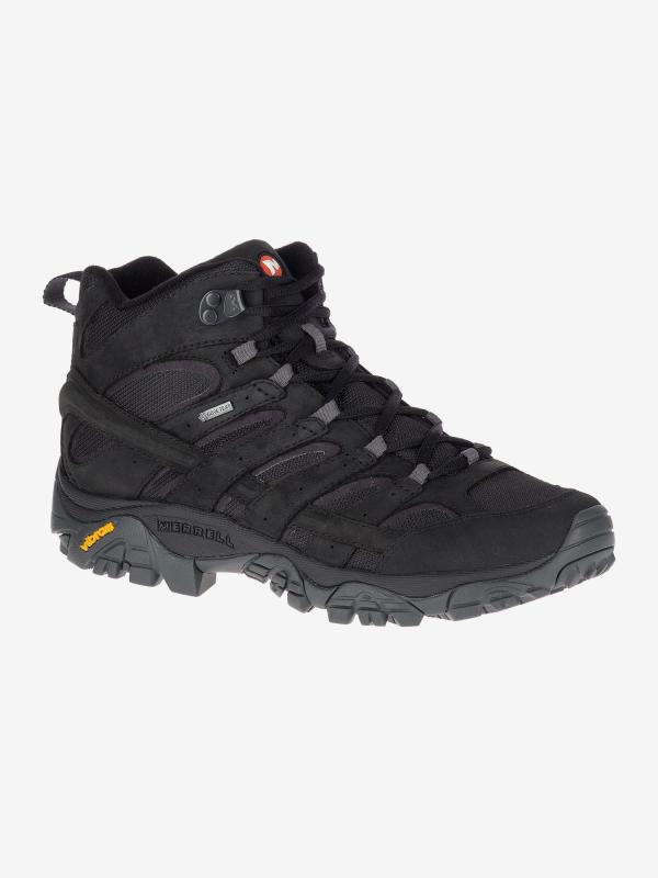 Boty Merrell Moab 2 Smooth Mid Gtx Černá