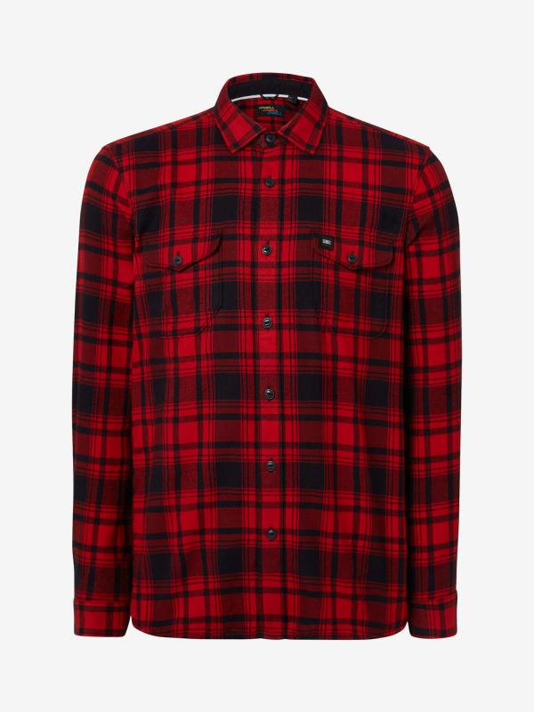 Košile O´Neill Lm Violator Flannel Shirt Červená
