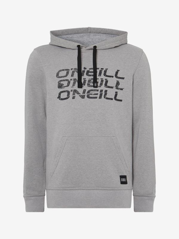Mikina O´Neill Lm Triple Hoodie Šedá