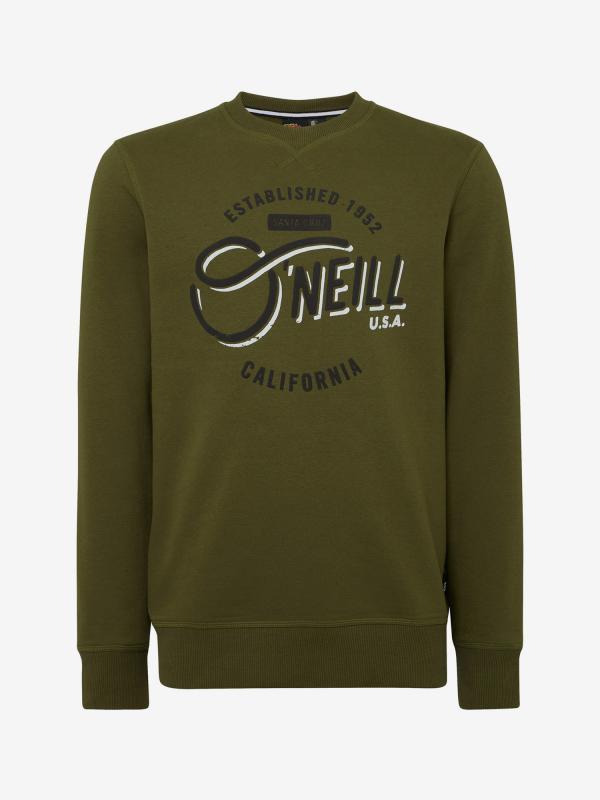 Mikina O´Neill Lm Mugu Cali Crew Zelená
