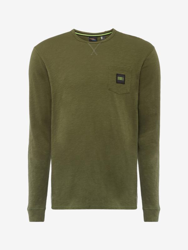 Tričko O´Neill Lm The Essential L/Slv T-Shirt Zelená