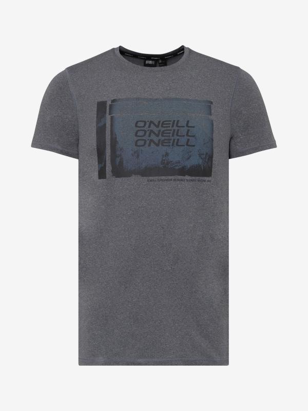 Tričko O´Neill Pm Photo Hybrid T-Shirt Šedá