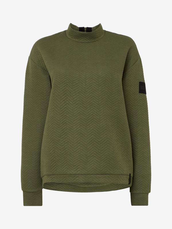 Mikina O´Neill Lw Aralia Quilted Crew Zelená