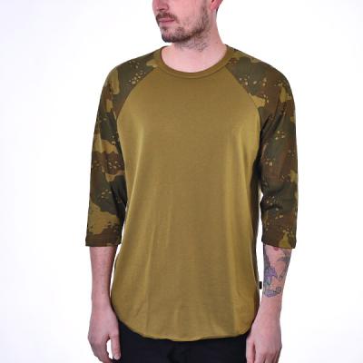 Triko Obey Camo Raglan desert camo