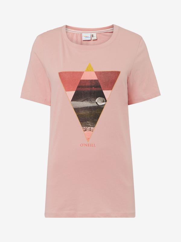 Tričko O´Neill Lw Aella T-Shirt Růžová