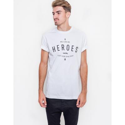 Triko Iriedaily Heroes Tee White