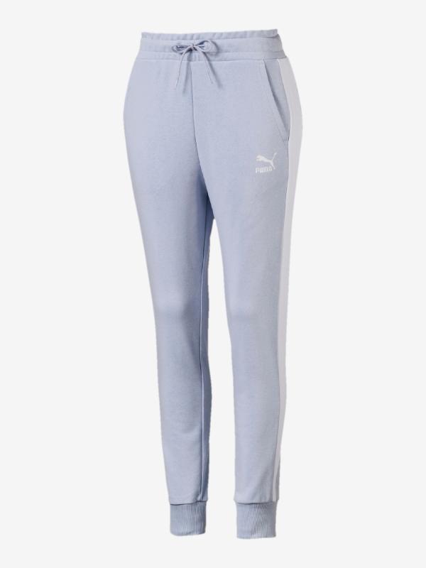 Tepláky Puma Classics T7 Track Pant Ft Cc Šedá