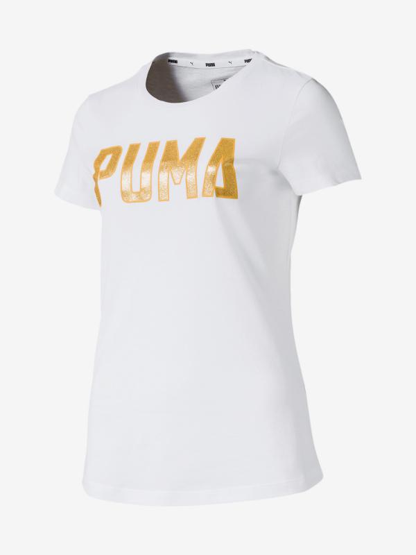 Tričko Puma Athletics Tee Bílá