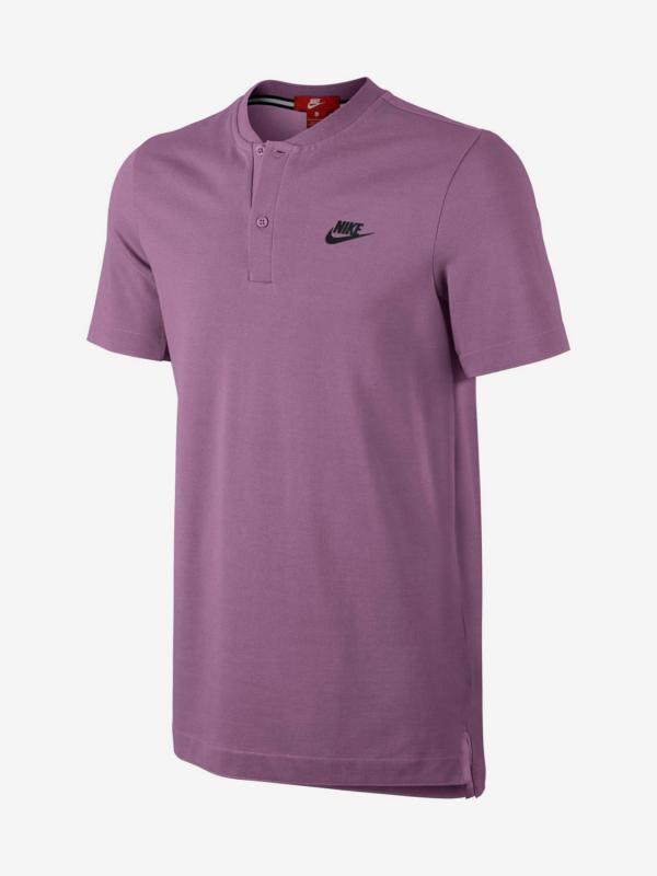Tričko Nike M Nsw Gsp Polo Ss Knt Fialová