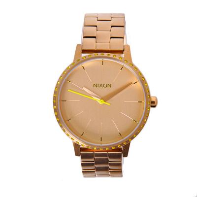 Hodinky Nixon Kensington all gold neon yellow
