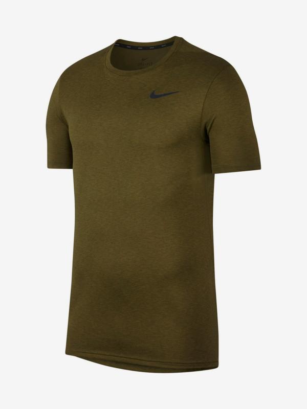 Tričko Nike M Brt Top Ss Hyper Dry Zelená
