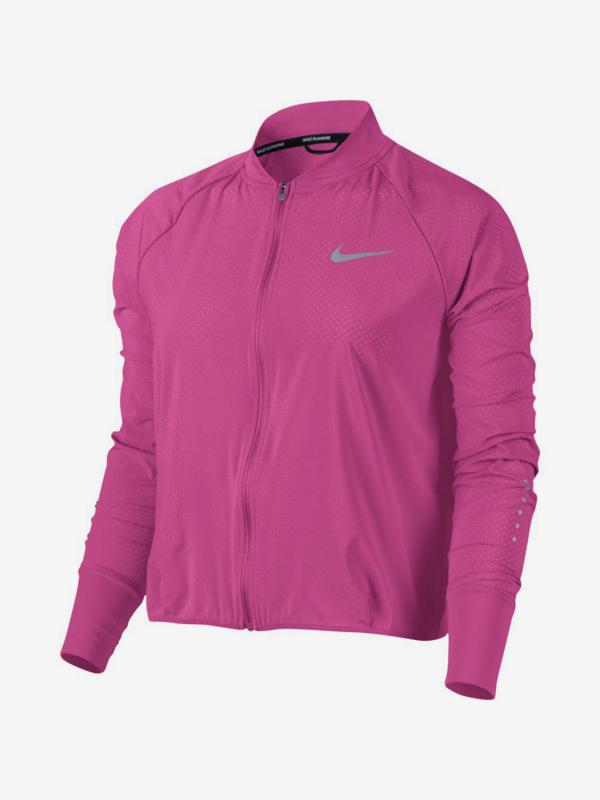 Bunda Nike W Jkt City Bomber Růžová