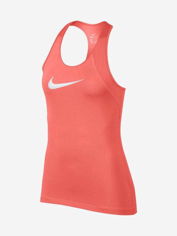 Tílko Nike W Np Tank All Over Mesh Červená