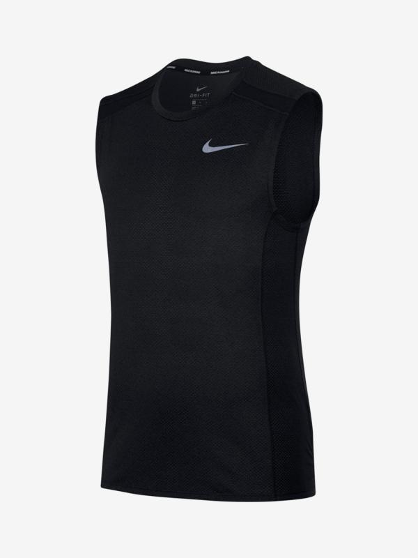 Tričko Nike M Cool Miler Top Slv Černá