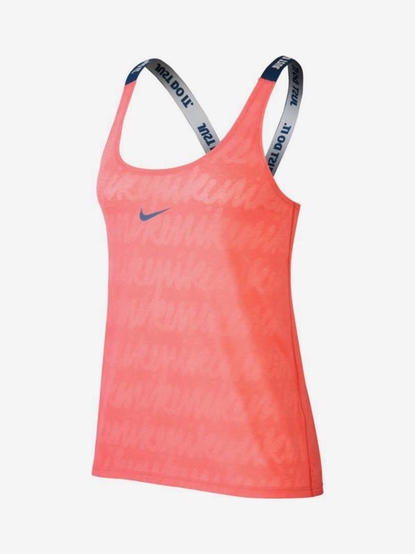 Tílko Nike W Dry Tank Elstika Jaq Růžová