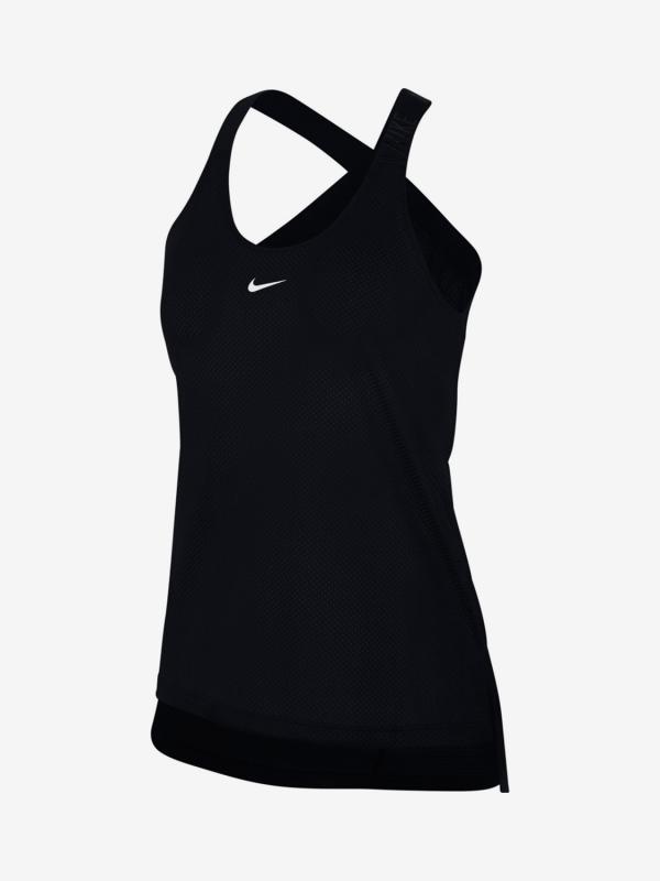 Tílko Nike W Tank Elstka Mesh Černá