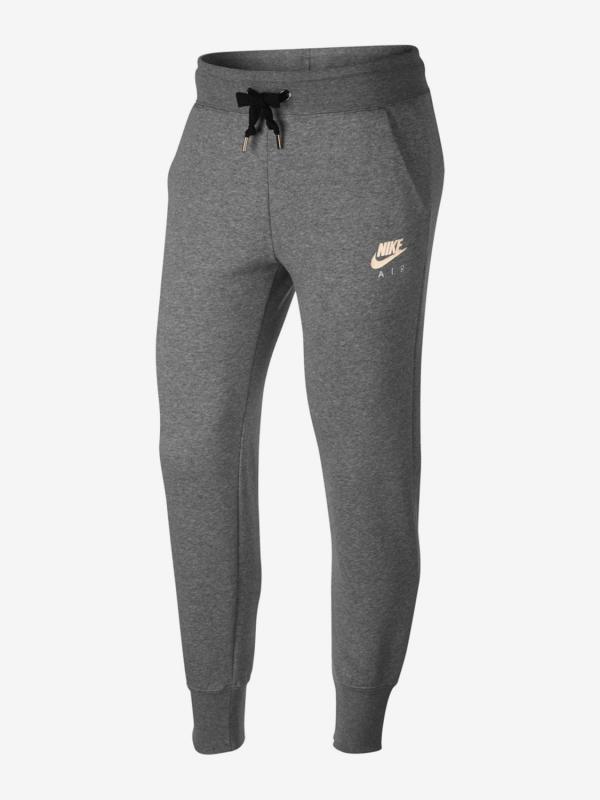 Tepláky Nike W Nsw Air Pant Reg Flc Šedá