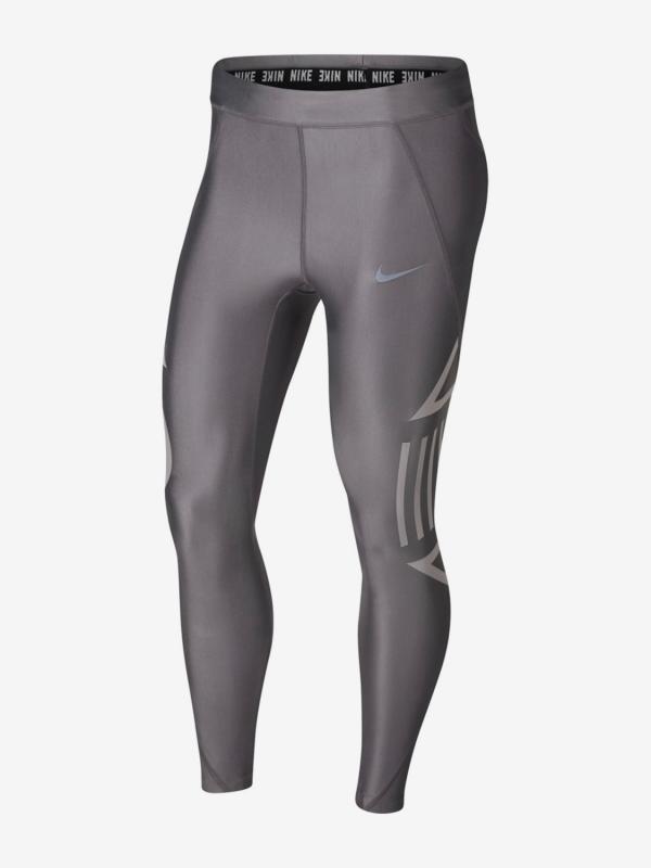 Legíny Nike W Nk Speed Tight 7/8 Fl Šedá