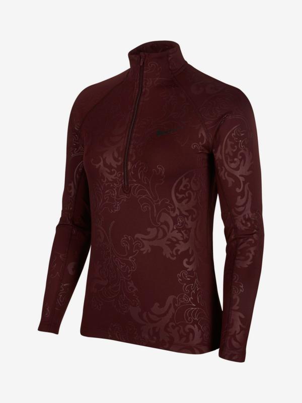 Tričko Nike W Np Top Ls Hz Royal Prt Červená