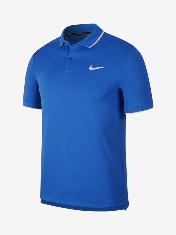 Tričko Nike M Dry Polo Team Modrá