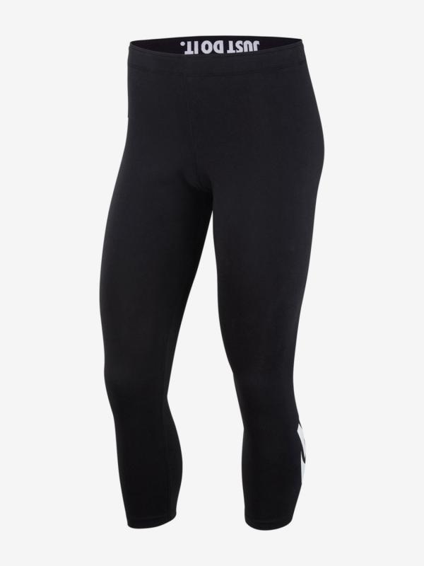 Legíny Nike W Nsw Lggng Legasee Crop Logo Černá