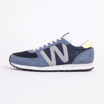 Sneakers - tenisky WeSC Post Runner mechanical blue