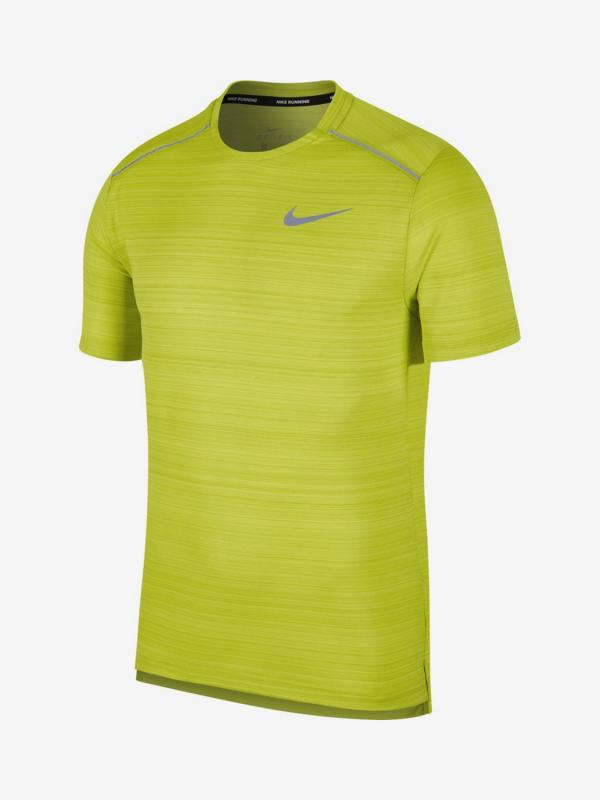 Tričko Nike M Dry Miler Top Ss Žlutá