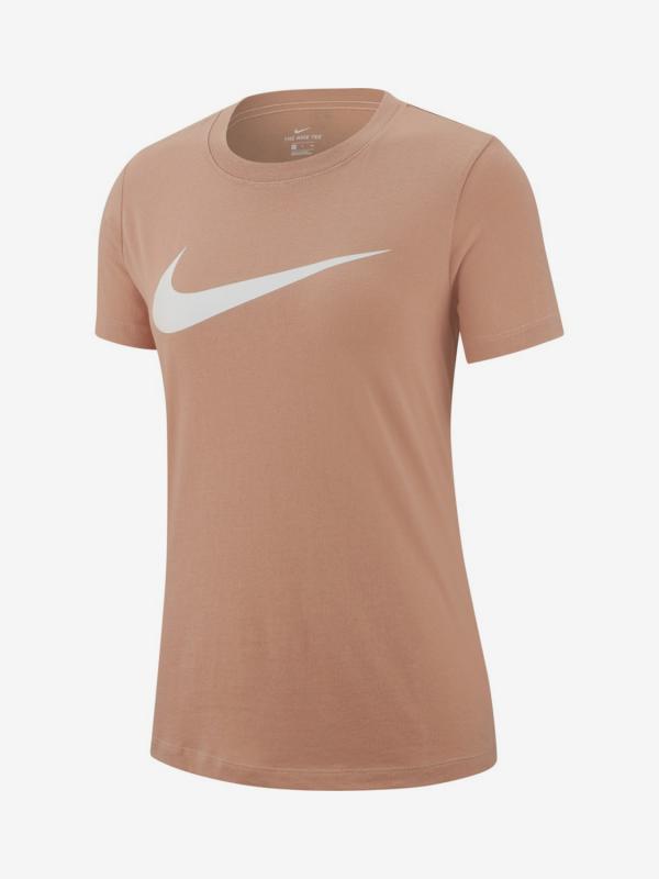 Tričko Nike W Nsw Tee Swoosh Růžová