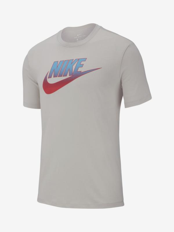 Tričko Nike M Nsw Tee Gradient Futura Šedá