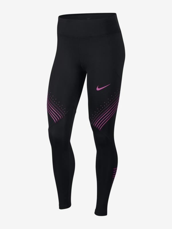 Legíny Nike W Fast Tight Gx Mr Černá