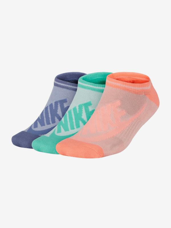 Ponožky Nike Nsw Womens 3Ppk Striped Fialová
