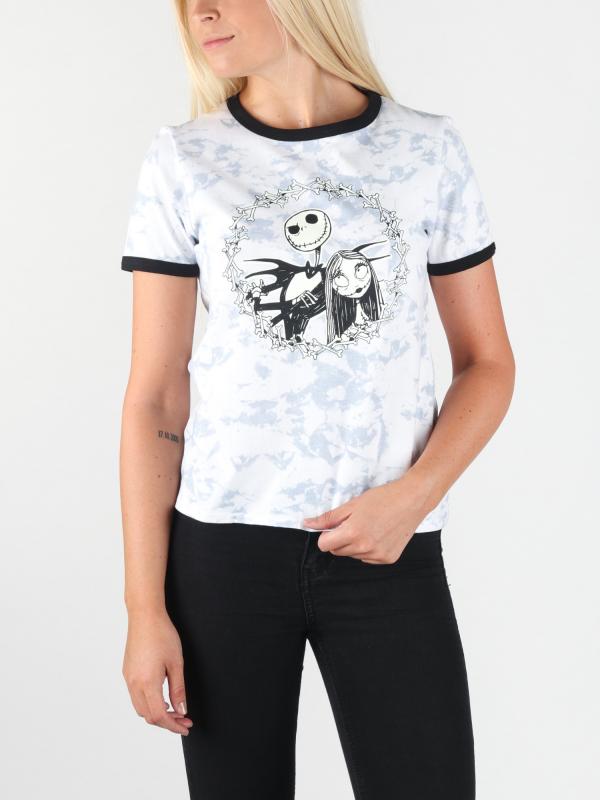 Tričko Vans Wm Jack And Sally Ri (Disney) Meantto Bílá